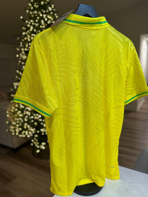Brazil Special Edition Fern Polo Jersey High Quality™