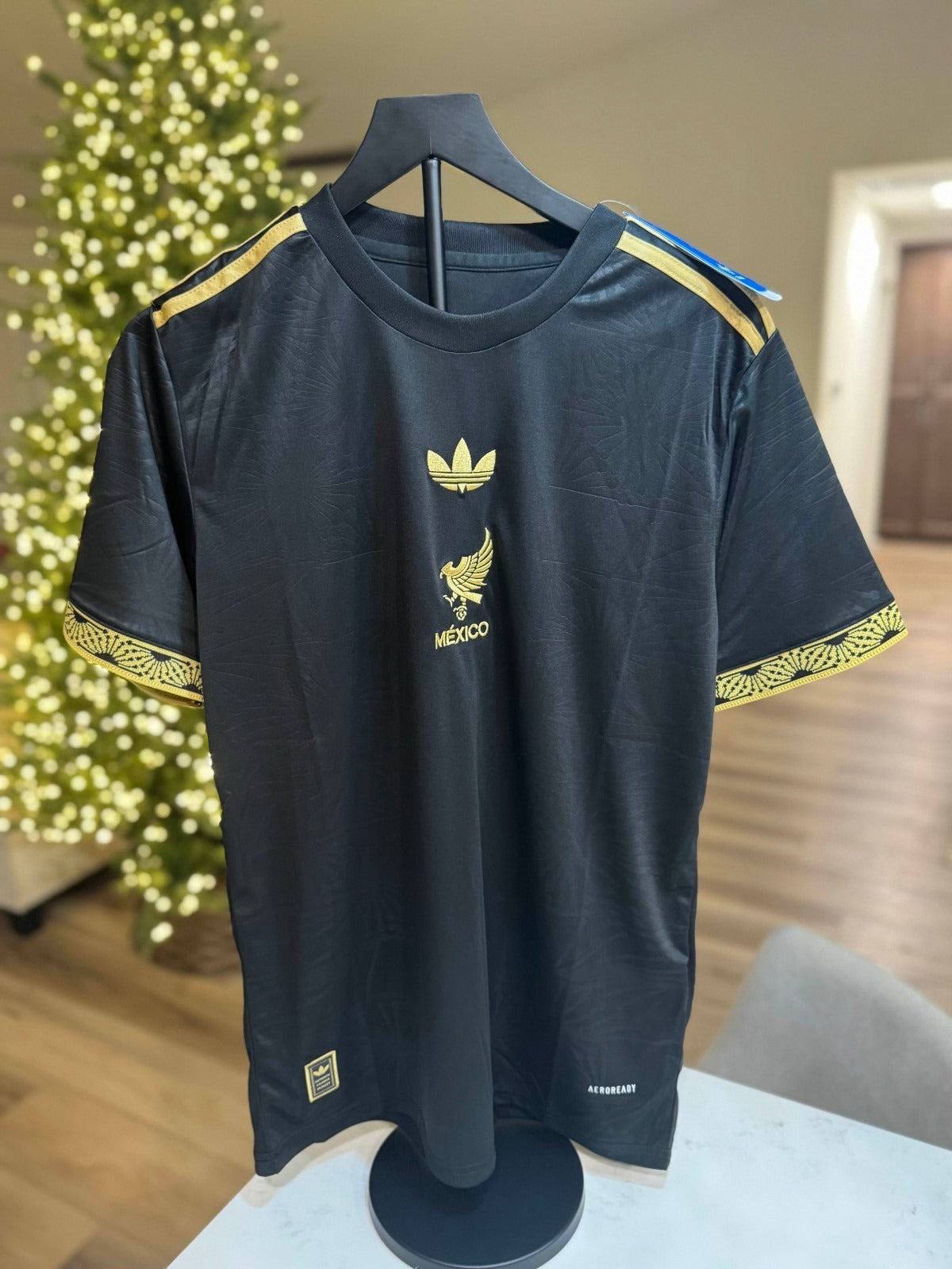Mexico Black & Gold Jersey Size Mens Slim Fit TRI Copa Oro 2025™